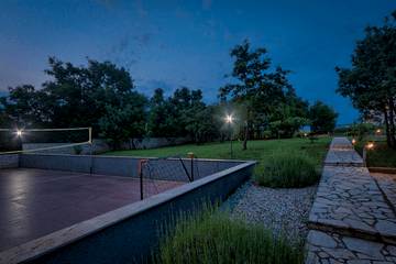 Outside night view