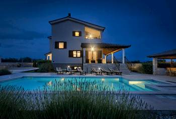 Outside night view