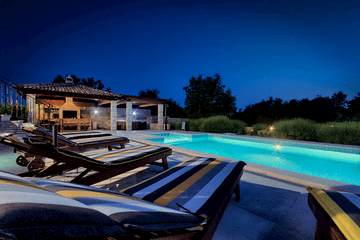 Outside night view