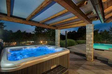 Outside night view