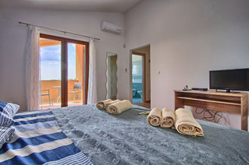 Blue bedroom